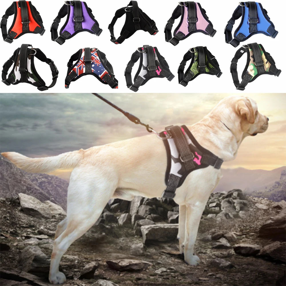 Reflective Adjustable Pet Harness