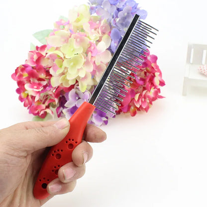 Stainless Steel Grooming Comb - Image 2
