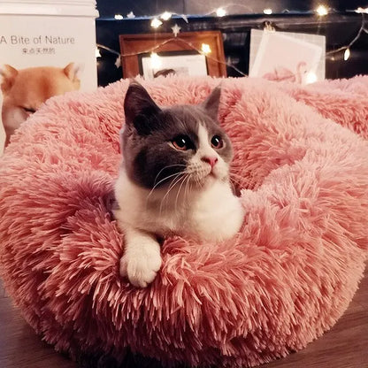 Calming Plush Pet Bed - Image 2
