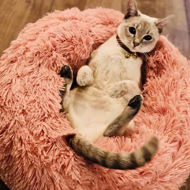 Calming Plush Pet Bed - Image 3