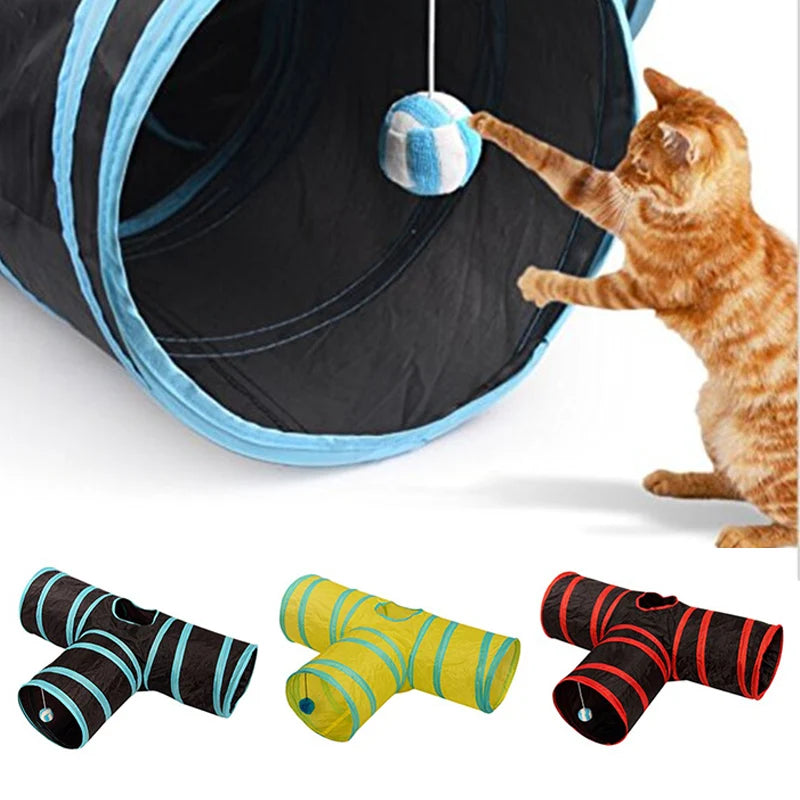 Collapsible Cat Play Tunnel - Image 2